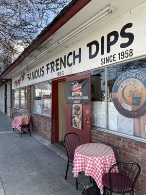 Photo of Tony's French Dips - Pomona, CA, US. the outside of the restaurant