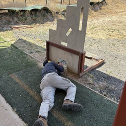 Astoria Logistics Group Shooting Range - Prone with barricade