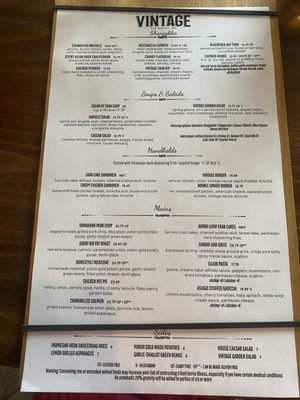 Menu photo 4 Vintage New Market, MD