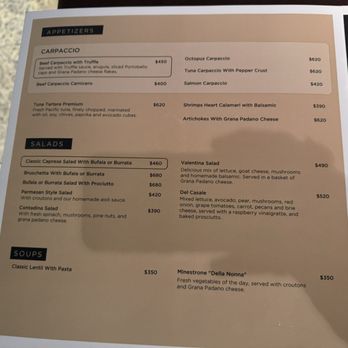 Cenacolo - Menu - Italian Near Me - Cancún, ROO Cenacolo - Menu - Italian Near Me - Cancún, ROO