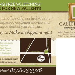 Gallery Dental - Offering FREE WHITENING FOR LIFE! Find us next to the new Kroger Marketplace in NRH, TX