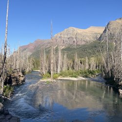 St. Mary Falls Trailhead