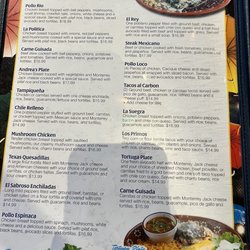 LaLo's Mexican Grill - Menu