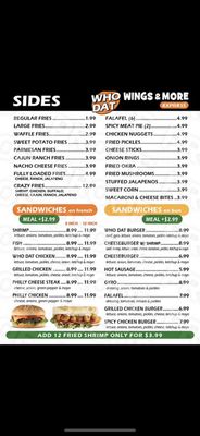 Menu photo 7 Who Dat Wings And More New Orleans, LA Menu photo 7 Who Dat Wings And More New Orleans, LA