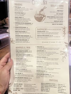 Menu photo 2 The Clever Koi Phoenix, AZ Menu photo 2 The Clever Koi Phoenix, AZ