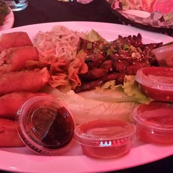 Larry Flynt's Bar and Grill - Asian platter - Bars Near Me - Gardena, California