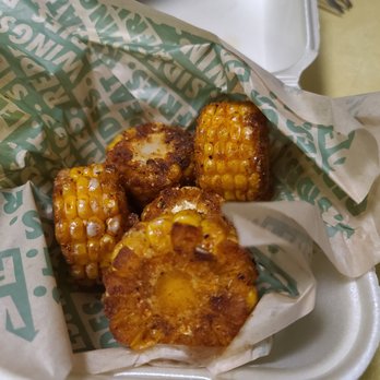 Wingstop - Thursday March 31, 2022 5 Cajun Fried Corn - Chicken Wings Near Me - Anderson, Indiana