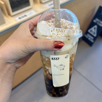 Heytea - Brown sugar boba milk tea - Bubble Tea Near Me - Cupertino, California