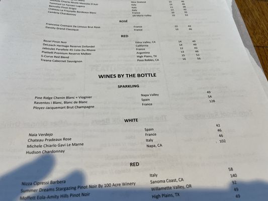 Menu photo 6 The West Table Lubbock, TX