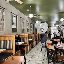 Village Grill - Great seating! Booths and tables Both are very comfortable