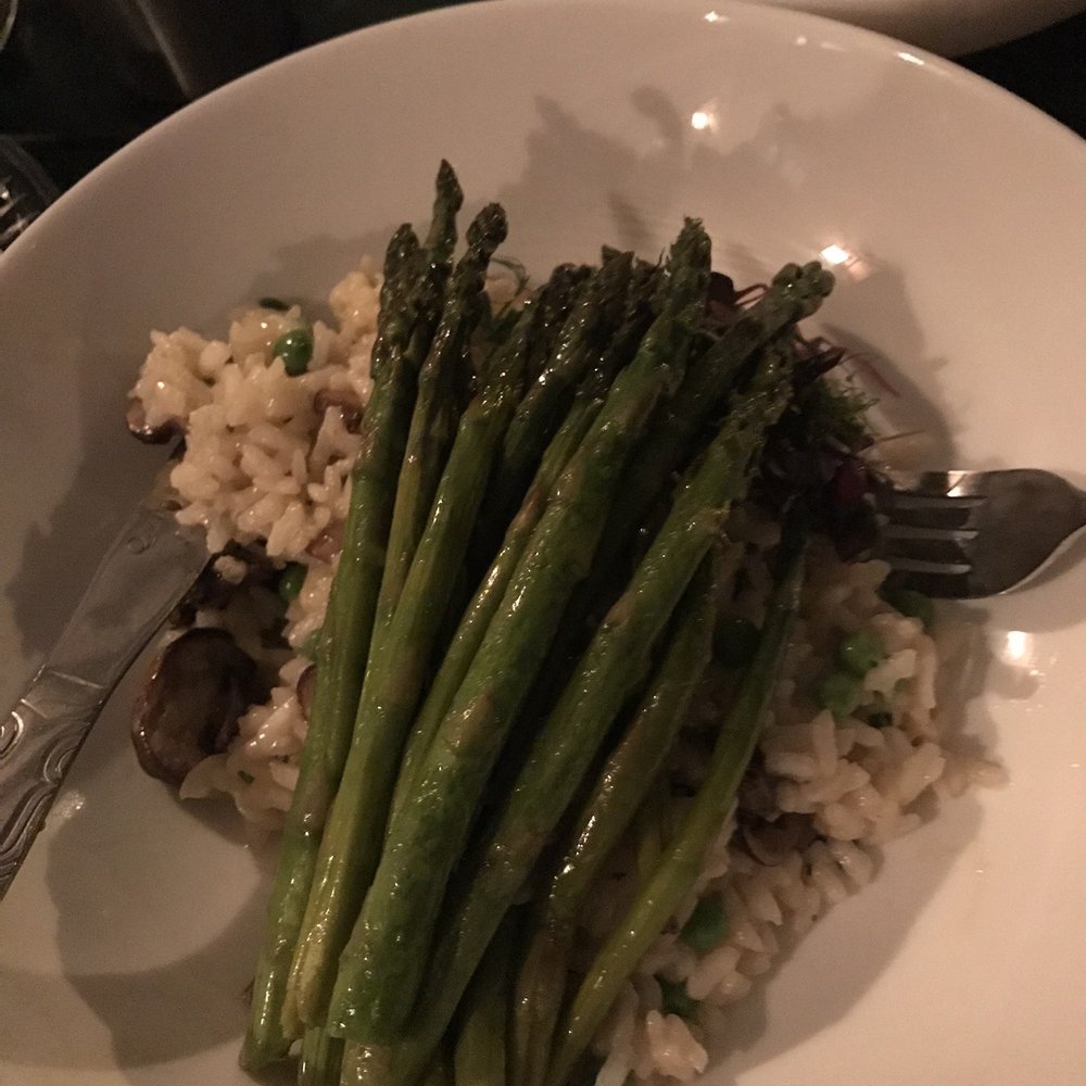 Dove + Deer - Mushroom & Asparagus Risotto - Cocktail Bars Near Me - Albany, New York Dove + Deer - Mushroom & Asparagus Risotto - Cocktail Bars Near Me - Albany, New York