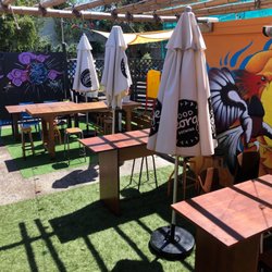 taco loco - The back patio