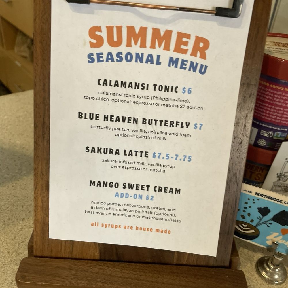 Yonder Coffee - Coffee & Tea Near Me - Northridge, California