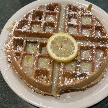 Metro Diner - Blueberry Lemon Waffle - American Near Me - Raleigh, North Carolina Metro Diner - Blueberry Lemon Waffle - American Near Me - Raleigh, North Carolina