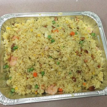 New Garden Kitchen - a tray of rice with shrimp and peas - Chinese Near Me - Markham, Ontario New Garden Kitchen - a tray of rice with shrimp and peas - Chinese Near Me - Markham, Ontario