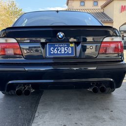 Here's a photo of my car with the brand new bumper in place. Here's a photo of my car with the brand new bumper in place.