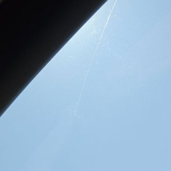 Trim and Tint - T&T says this line will cure/disappear in a 3 days. It looks like a scratch to me. We'll see in a week. - Car Window Tinting Near Me - Salem, Oregon Trim and Tint - T&T says this line will cure/disappear in a 3 days. It looks like a scratch to me. We'll see in a week. - Car Window Tinting Near Me - Salem, Oregon