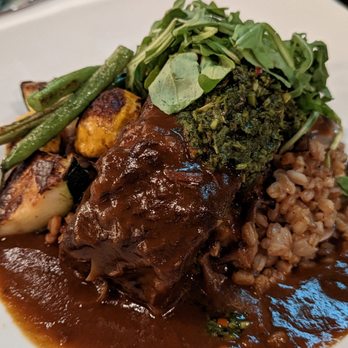Chez Bacchus - Short rib - New American Near Me - Long Beach, California