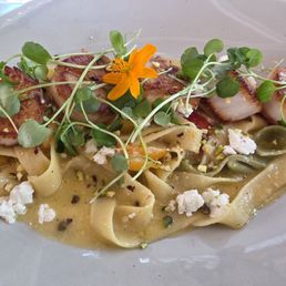 Scallop pasta special