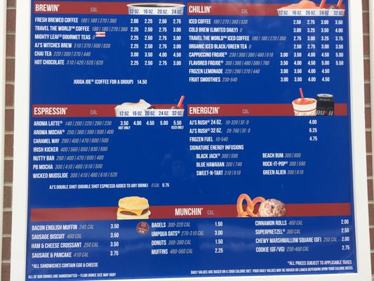 Menu photo 2 Aroma Joe's Somersworth, NH Menu photo 2 Aroma Joe's Somersworth, NH