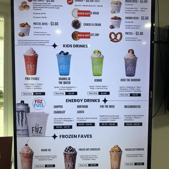 FiiZ Drinks - Menu - Donuts Near Me - Pickerington, Ohio FiiZ Drinks - Menu - Donuts Near Me - Pickerington, Ohio