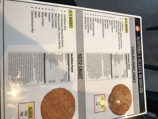 Menu photo 2 Blaze Pizza Henderson, NV