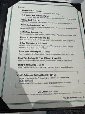 Menu photo 2 Kincaid Grill Anchorage, AK