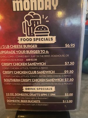 Menu photo 2 Zef's Lighthouse Tavern Fair Haven, MI Menu photo 2 Zef's Lighthouse Tavern Fair Haven, MI