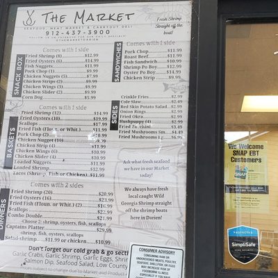 Menu photo 3 The Market Darien, GA Menu photo 3 The Market Darien, GA