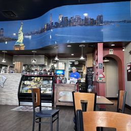 Here's the inside view ~ with table service too!