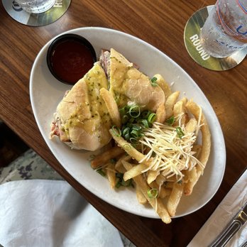Restaurant 604 - Cuban Sandwich with Parmesan Garlic Fries - Breakfast & Brunch Near Me - Honolulu, Hawaii