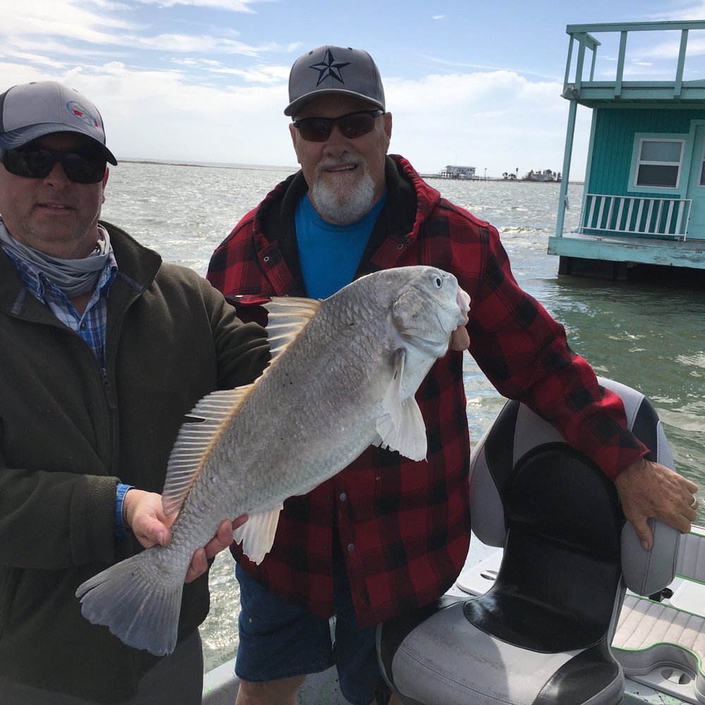 Team Liberty Guide Service - Dad's Black Drum - Fishing Near Me - Corpus Christi, Texas Team Liberty Guide Service - Dad's Black Drum - Fishing Near Me - Corpus Christi, Texas