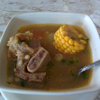 Rocio's Restaurant - Beef soup. - Latin American Near Me - Jersey City, New Jersey Rocio's Restaurant - Beef soup. - Latin American Near Me - Jersey City, New Jersey
