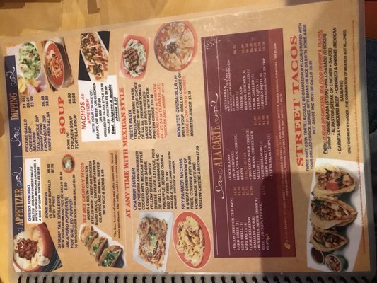 Menu photo 8 Margarita's Mexican Restaurant Massillon, OH