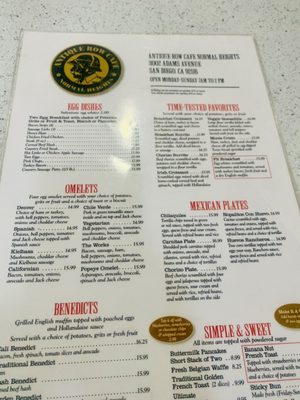Menu photo 5 Antique Row Cafe San Diego, CA Menu photo 5 Antique Row Cafe San Diego, CA