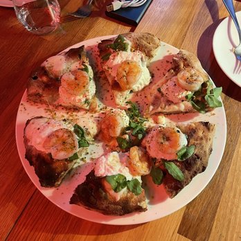 Savô - Santa Monica (red prawn pizza) - Pizza Near Me - Milan, Michigan