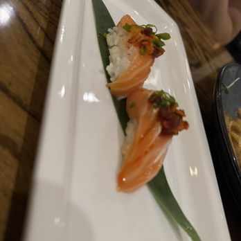 Yakuza House - Sake Toro (salmon belly) Nigiri - Sushi Bars Near Me - Metairie, Louisiana