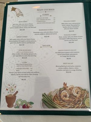 Menu photo 2 Pan's Thai Pinehurst, TX