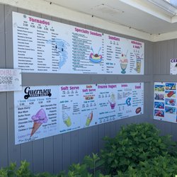 Dairy Dream - Dessert menu