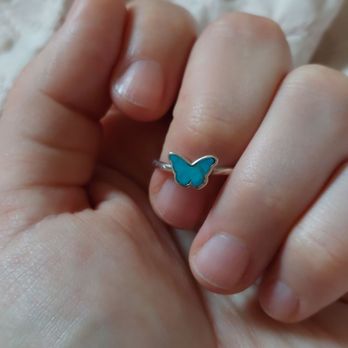 The Crystal Shrine - Turquoise butterfly ring - Jewelry Near Me - Burbank, California