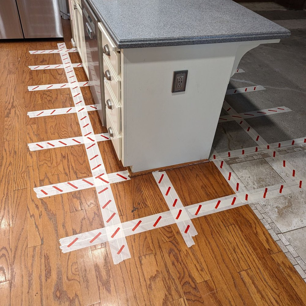 Digital Concrete Scanning Services - Post tension coil markings after the x-ray - IT Services & Computer Repair Near Me - Alameda, California