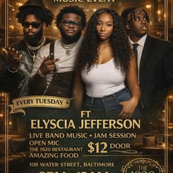 The 1920 Social - Tuesday Night Live Band Jam Session!!