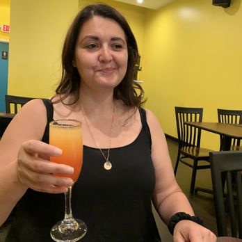 Brunch - Mimosa that was delicious but I forget what it was. Maybe just show them a picture of this multi colored drink?! - Breakfast & Brunch Near Me - Milwaukee, Wisconsin Brunch - Mimosa that was delicious but I forget what it was. Maybe just show them a picture of this multi colored drink?! - Breakfast & Brunch Near Me - Milwaukee, Wisconsin