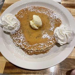 Chocolate chip short stack.