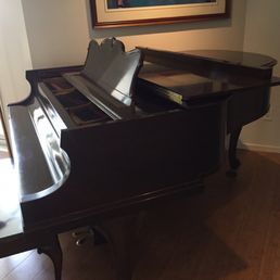 Piano after following Erik's wood maintenance instructions