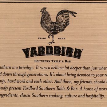 Yardbird - Southern Near Me - Las Vegas, Nevada Yardbird - Southern Near Me - Las Vegas, Nevada