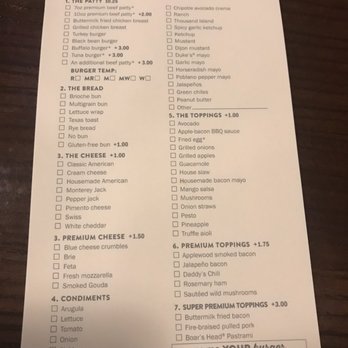 Bad Daddy's Burger Bar - Create your own burger - Burgers Near Me - Murfreesboro, Tennessee