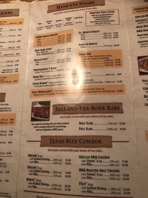 Menu photo 7 Texas Roadhouse Columbia, SC Menu photo 7 Texas Roadhouse Columbia, SC