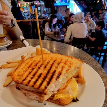 The Frog & Monkey Restaurant & Pub - Turkey and Brie Pannini - Burgers Near Me - Mount Dora, Florida The Frog & Monkey Restaurant & Pub - Turkey and Brie Pannini - Burgers Near Me - Mount Dora, Florida