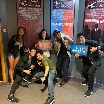 Hawaii Escape Challenge - The few, the proud, the brave who escaped "The Cellar" - Escape Games Near Me - Aiea, Hawaii Hawaii Escape Challenge - The few, the proud, the brave who escaped "The Cellar" - Escape Games Near Me - Aiea, Hawaii
